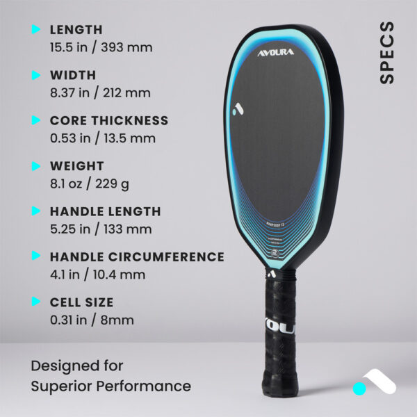 Vợt Pickleball Avoura Rhapsody 13 - Hình ảnh 3